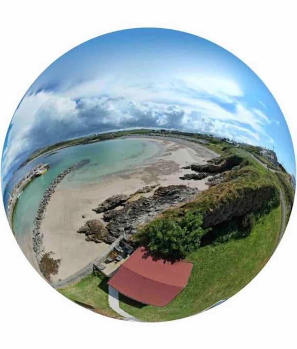 Cosy Portmor Log Cabin- Sea Views, Deck & Relaxation Malin Head Bagian luar foto